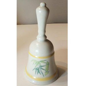 Ceramic Bell - Bamboo Print